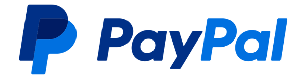 PayPal-Logo, das die Option zur schnellen und sicheren Online-Zahlung über PayPal zeigt.