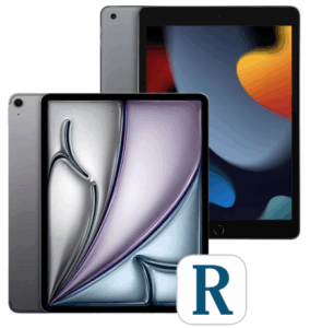 Tablets mit R-Plus Logo