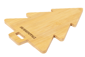 Bambus Weihnachtsbrettchen